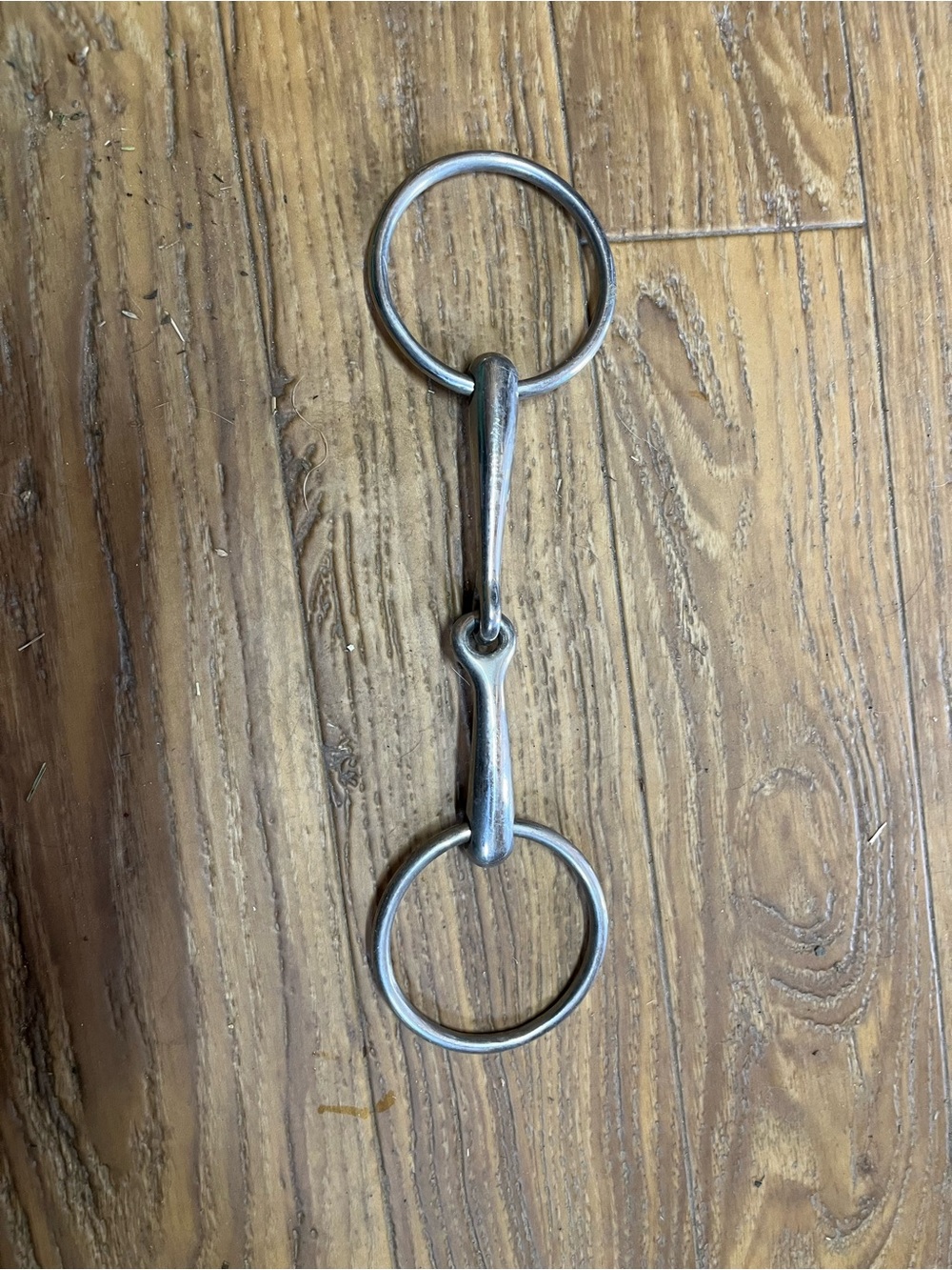 Stainless Steel Snaffle Bit - Silver